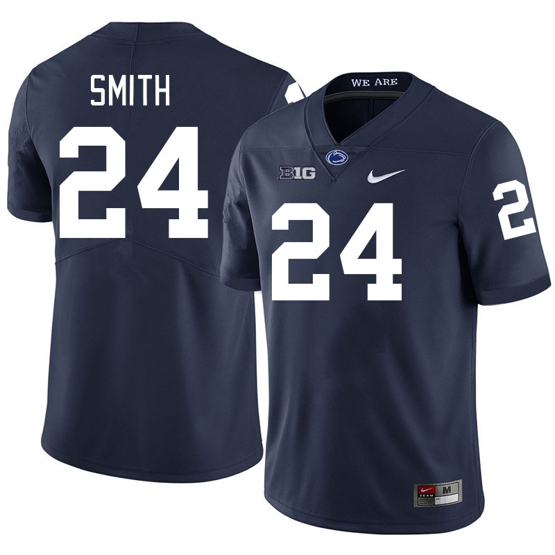 Men #24 Corey Smith Penn State Nittany Lions College Football Jerseys Stitched-Navy